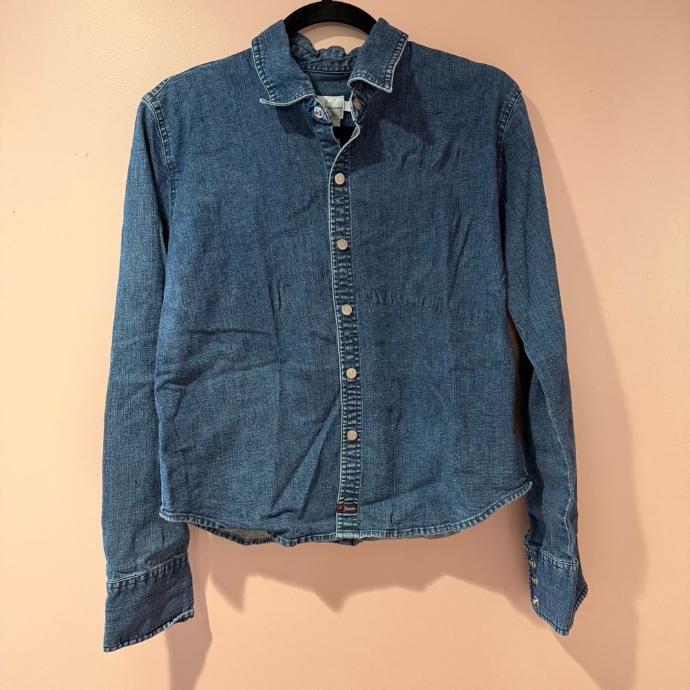 Calvin Klein Jeans Blue Denim Shirt